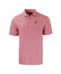 Cutter & Buck Men's Nc State Wolfpack Forge Eco Double Stripe Stretch Polo