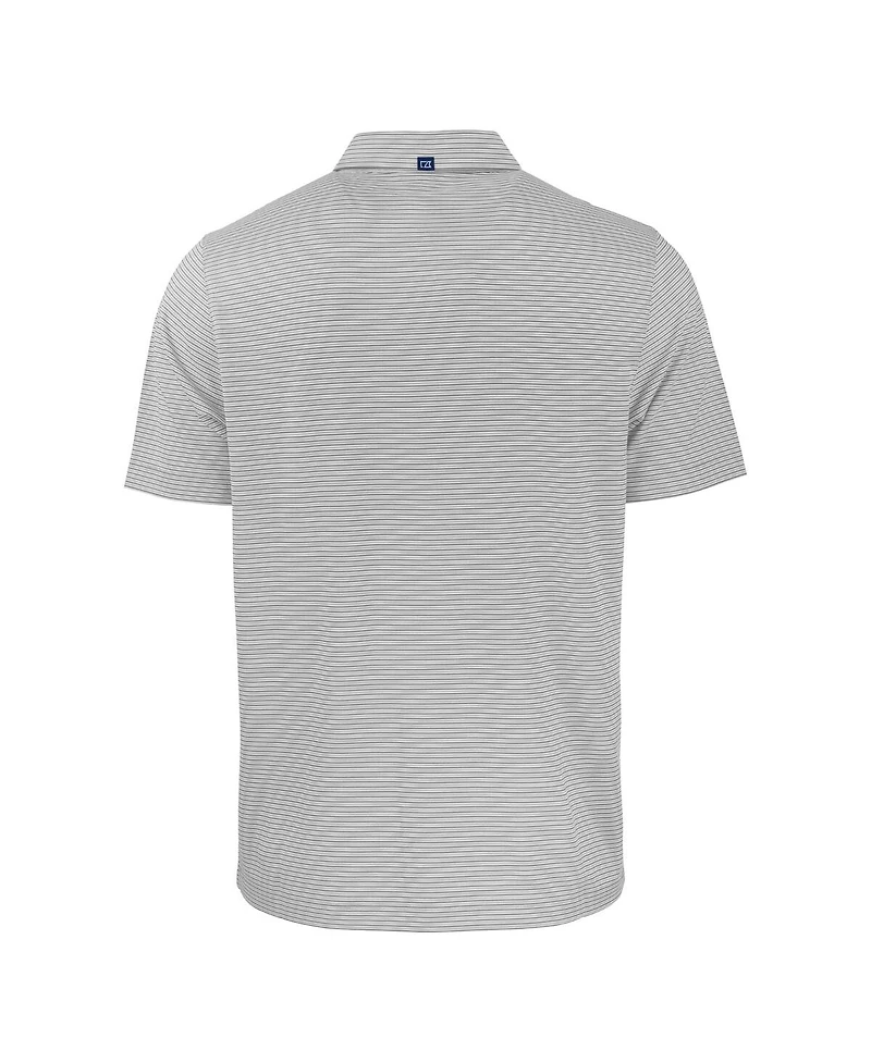 Cutter & Buck Men's Rutgers Scarlet Knights Forge Eco Double Stripe Stretch Polo