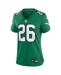 Nike Women's Saquon Barkley Kelly Green Philadelphia Eagles Alternate Game Jersey