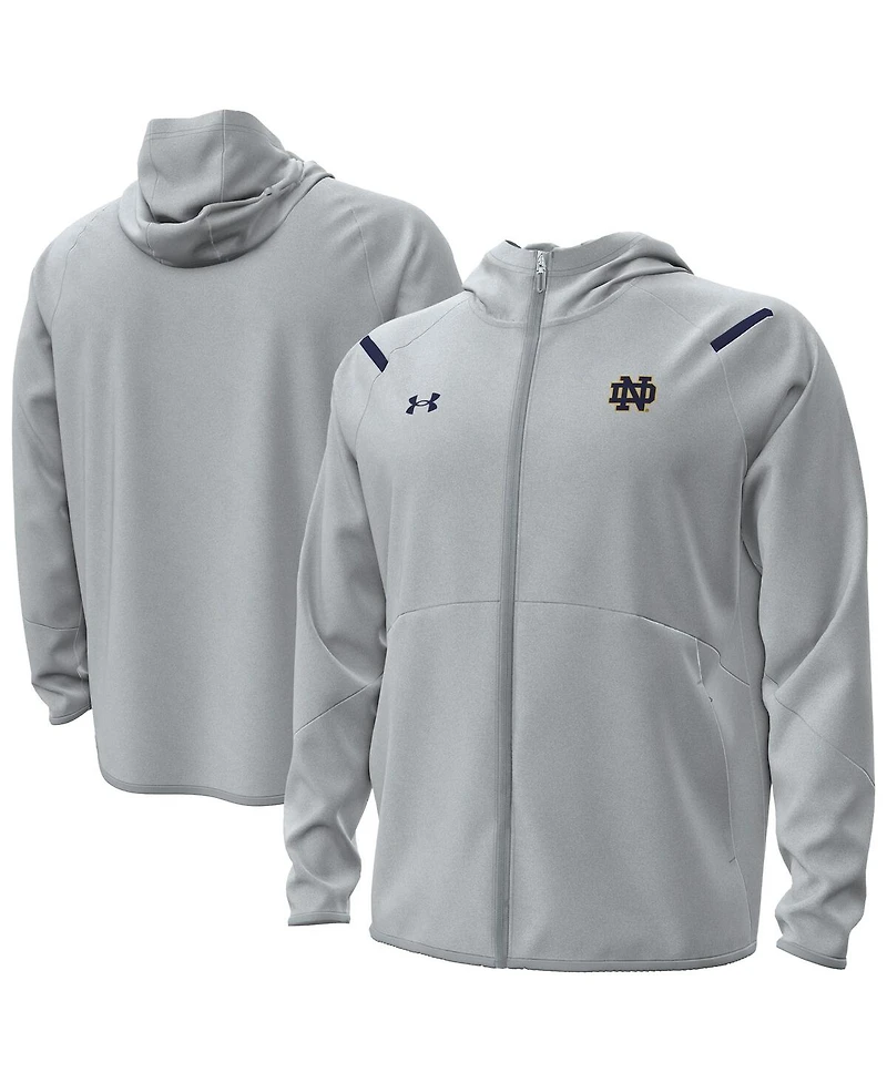 Under Armour Men's Notre Dame Fighting Irish Unstoppable Performance Fleece Hoodie Half-Zip Jacket