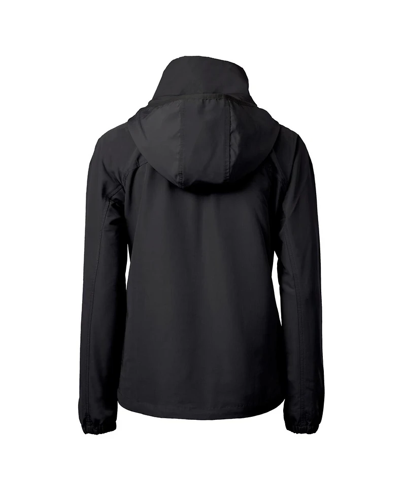 Cutter & Buck Women's Buffalo Bills Charter Eco Half-Zip Hoodie Anorak Jacket