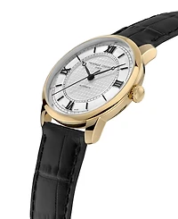 Frederique Constant Men's Swiss Automatic Classics Premiere Leather Strap Watch 39mm