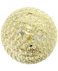 Lalia Home Crystal Glam 2 Light Ceiling Flush Mount, Pack of