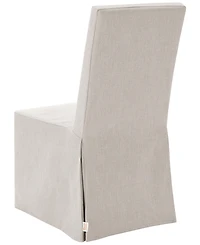 Abbyson Living 39" 2-Pc. Wood Mindy Sunbrella Slipcover Dining Chair