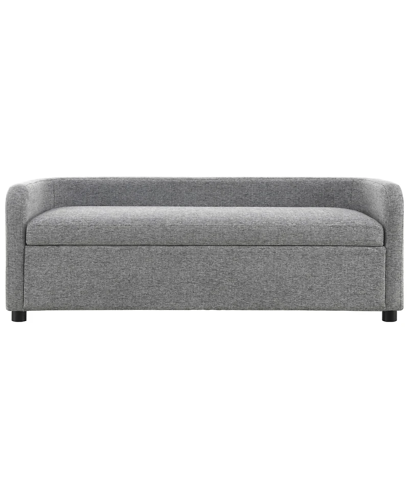 Abbyson Living 23.3" Wood Hadley Storage Settee