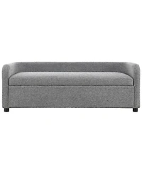 Abbyson Living 23.3" Wood Hadley Storage Settee
