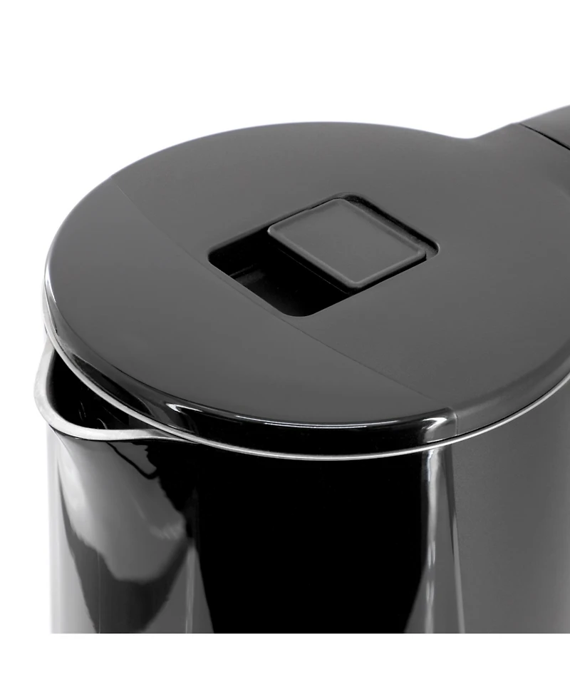 MegaChef 1.7 Quart Double Wall Stainless Steel Electric Tea Kettle
