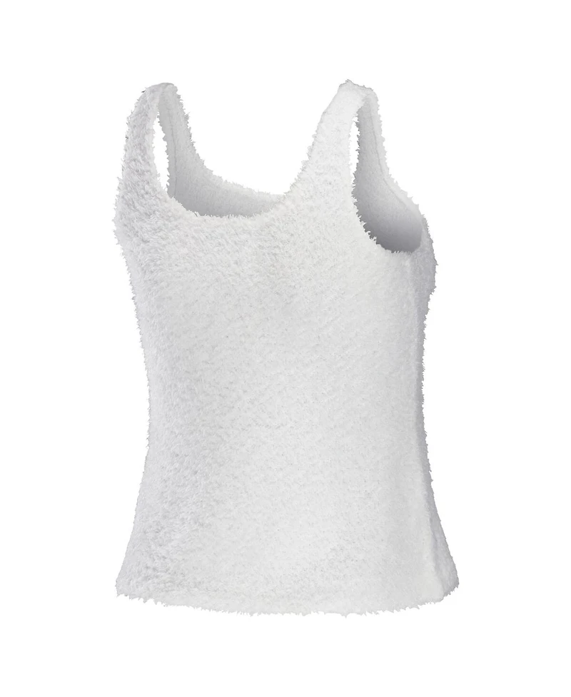 Wear by Erin Andrews Women's Cream Tennessee Titans Cozy Scoop Neck Tank Top Pants Sleep Set