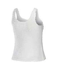Wear by Erin Andrews Women's Cream Tennessee Titans Cozy Scoop Neck Tank Top Pants Sleep Set
