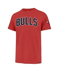 '47 Brand Men's Red Chicago Bulls Franklin Fieldhouse T-Shirt