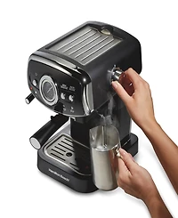 Hamilton Beach & nbsp; Slide & Lock Espresso Maker - 40730