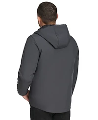 Calvin Klein Men's Infinite Stretch Water-Resistant Hooded Jacket