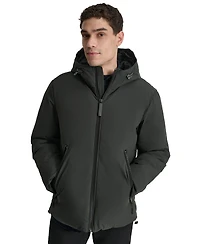 Dkny Men's Hooded Full-Zip Jacket
