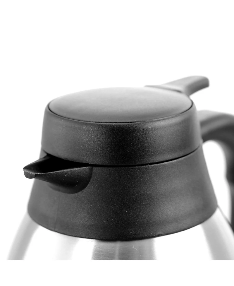 MegaChef 2 Quart Stainless Steel Thermal Beverage Carafe for Coffee and Tea