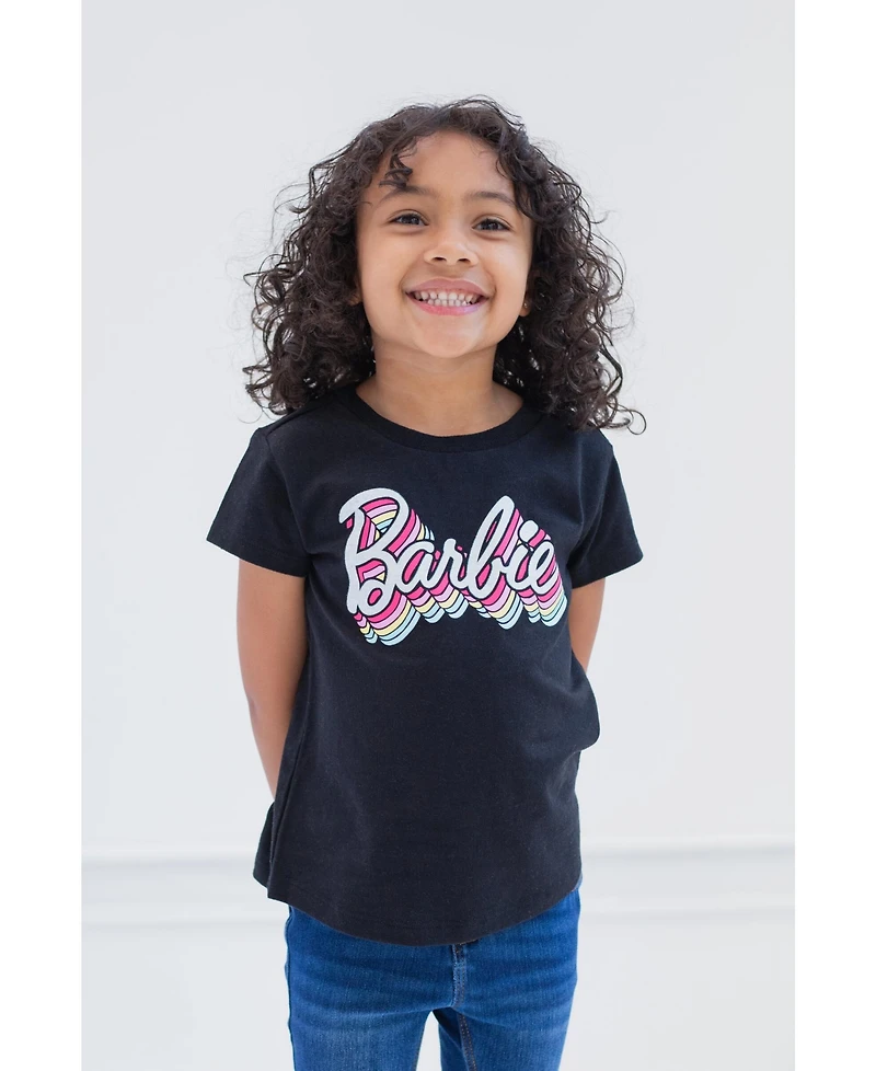 Barbie Girls 3 Pack T-Shirts to
