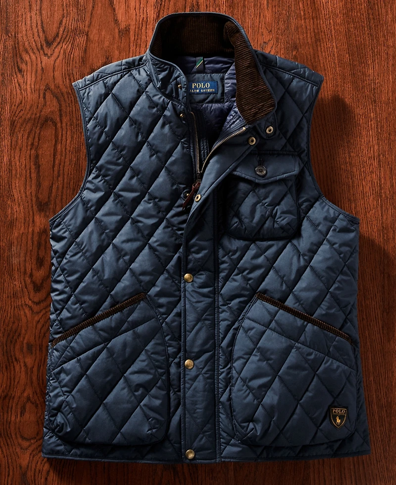 Polo Ralph Lauren Men's The Beaton Quilted Utility Vest