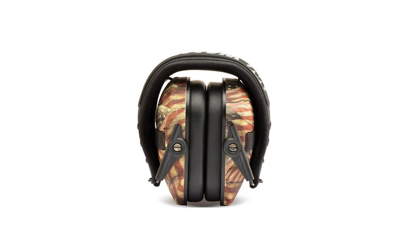 Walkers Walker's Razor Slim Electronic Shooting Ear cover (American Flag), Hearing Protection