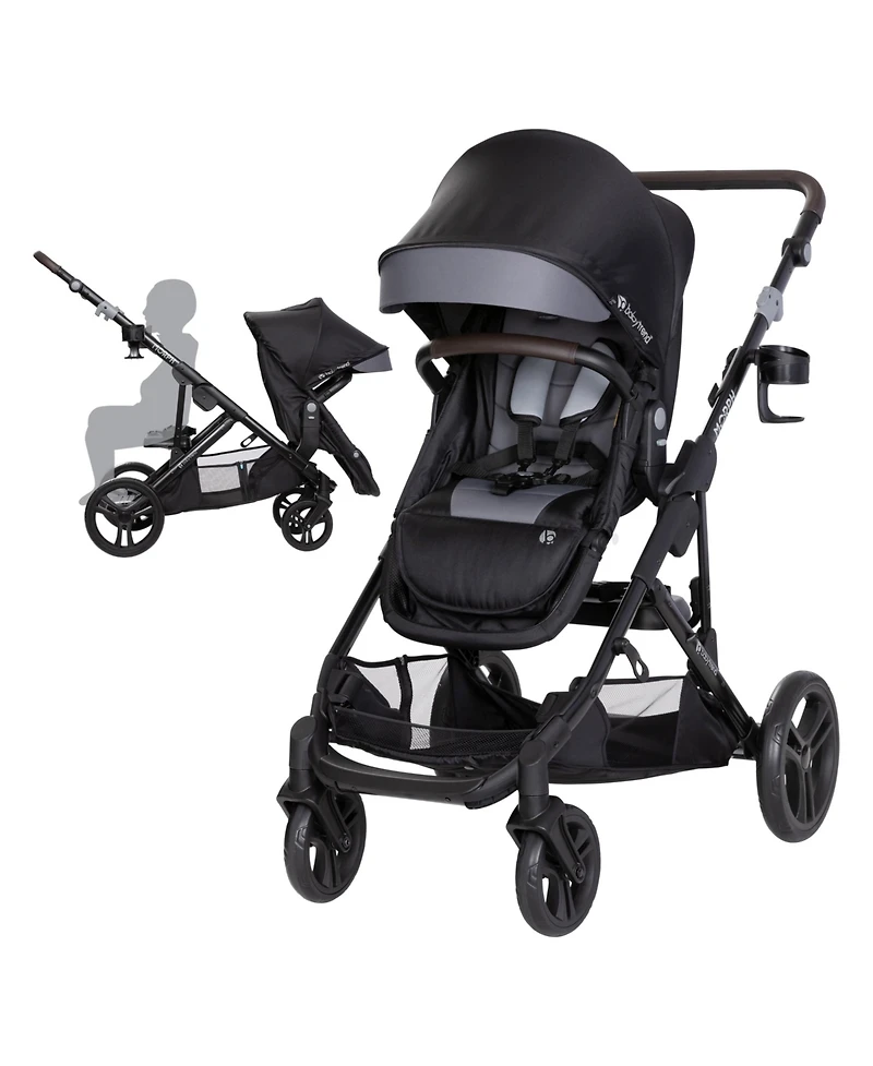 Baby Trend Baby Morph Single to Double Modular Stroller - Dash Grey