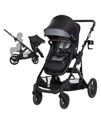 Baby Trend Baby Morph Single to Double Modular Stroller - Dash Grey