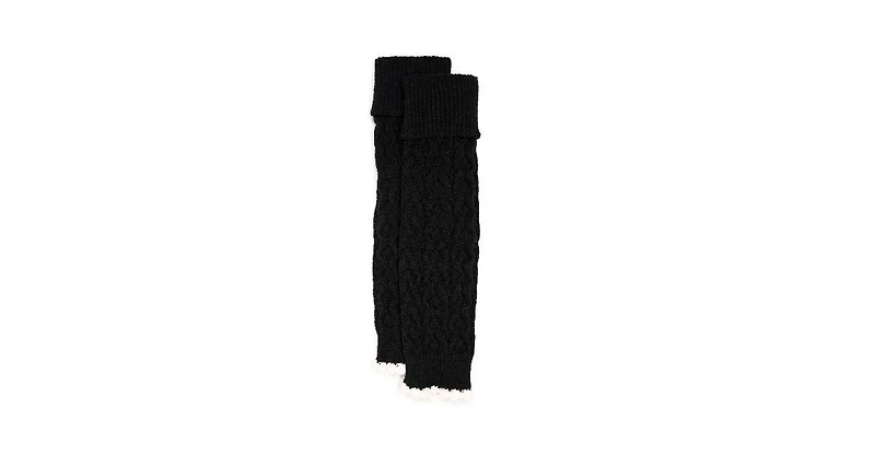 Muk Luks Women's Tall Pointele Leg Warmer