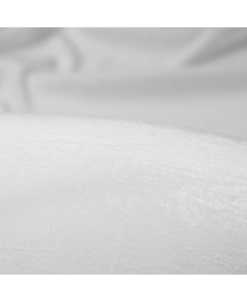 Chanasya Premium Beige Silky Velvet Textured Sheer Curtains