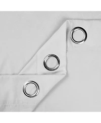 Chanasya Premium Beige Silky Velvet Textured Sheer Curtains