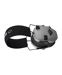 Walkers Razor Slim Electric Earcovers with Speakers (Talk To Me Goose Gray)
