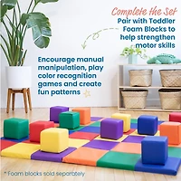 ECR4Kids SoftZone Patchwork Activity Mat, Assorted