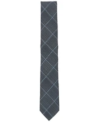 Bar Iii Men's Central Grid Tie, Created for Macy's