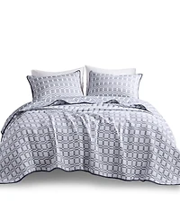 Madison Park Harlow Reversible Matelasse 3-Pc. Coverlet Set, King/California King
