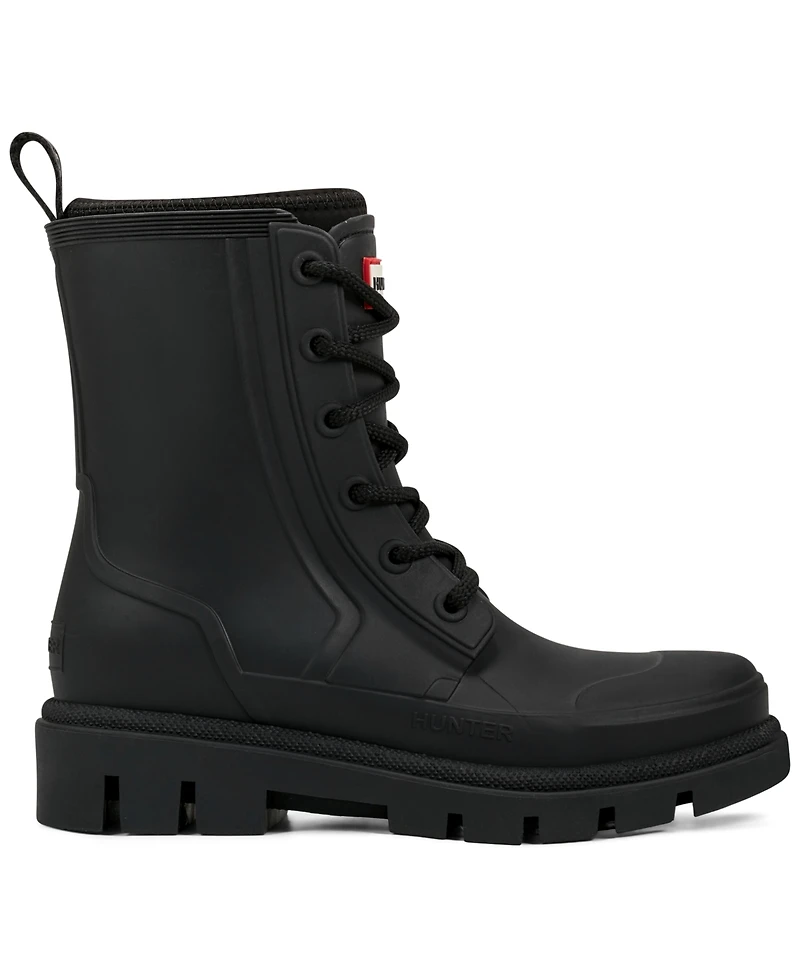 Hunter Women's Diana Waterproof Lace-Up Boots from Finish Line