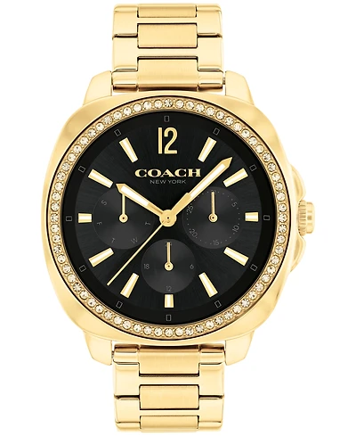 Coach Women's Kitt Gold-Tone Stainless Steel Bracelet Watch 38mm