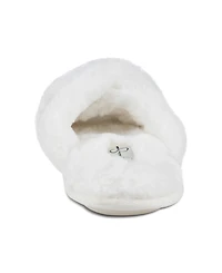 Jessica Simpson Women's Embellished Cross Band Slide Slippers