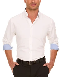 Nicole Miller Men's Slim-Fit Dress Shirt