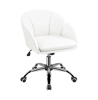 Yaheetech Cute Desk Chair Makeup Vanity Chair for Home Office