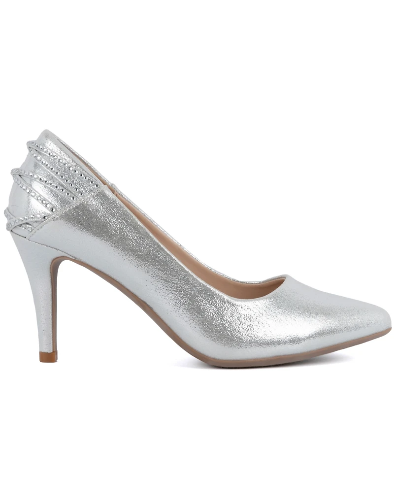 Jones New York Women's Betolda Pointed Toe Embellished Dress Pumps