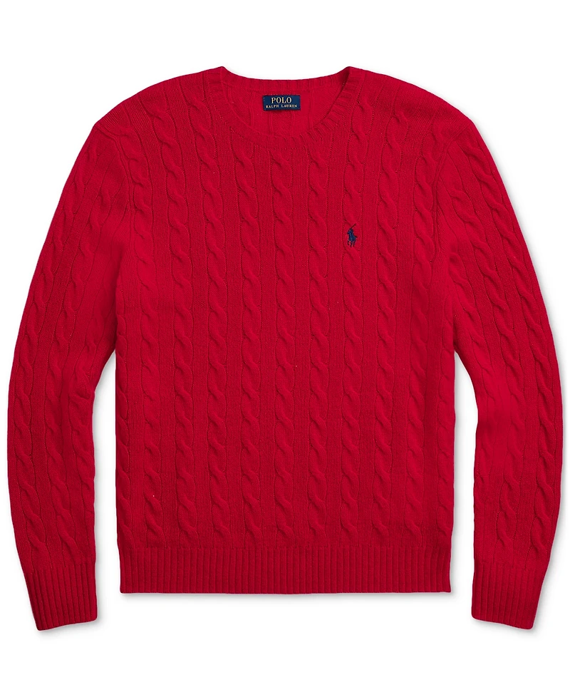 Polo Ralph Lauren Men's Wool-Cashmere Cable-Knit Sweater
