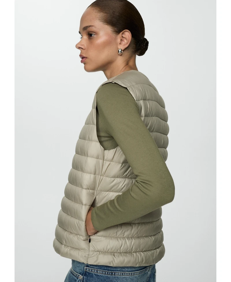 Mango Women's Quilted Vest
