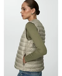 Mango Women's Quilted Vest