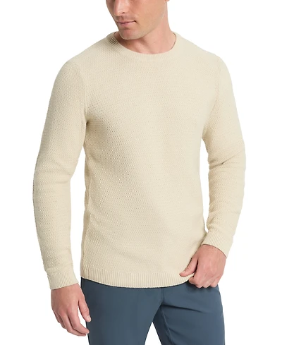 Kenneth Cole Men's Slim Fit Popcorn Crewneck Sweater