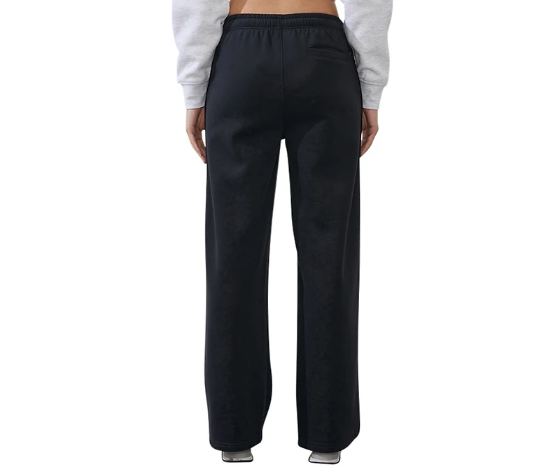 Cotton On Women's Active Plush Essential Straight Leg Sweatpant
