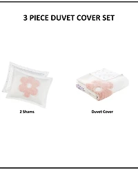 Intelligent Design Gracie Floral Reversible -Pc. Duvet Cover Set