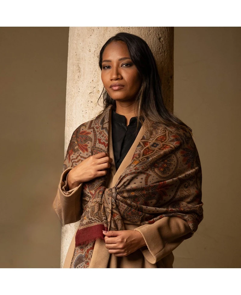 Uffizi - Wool Scarf for Women