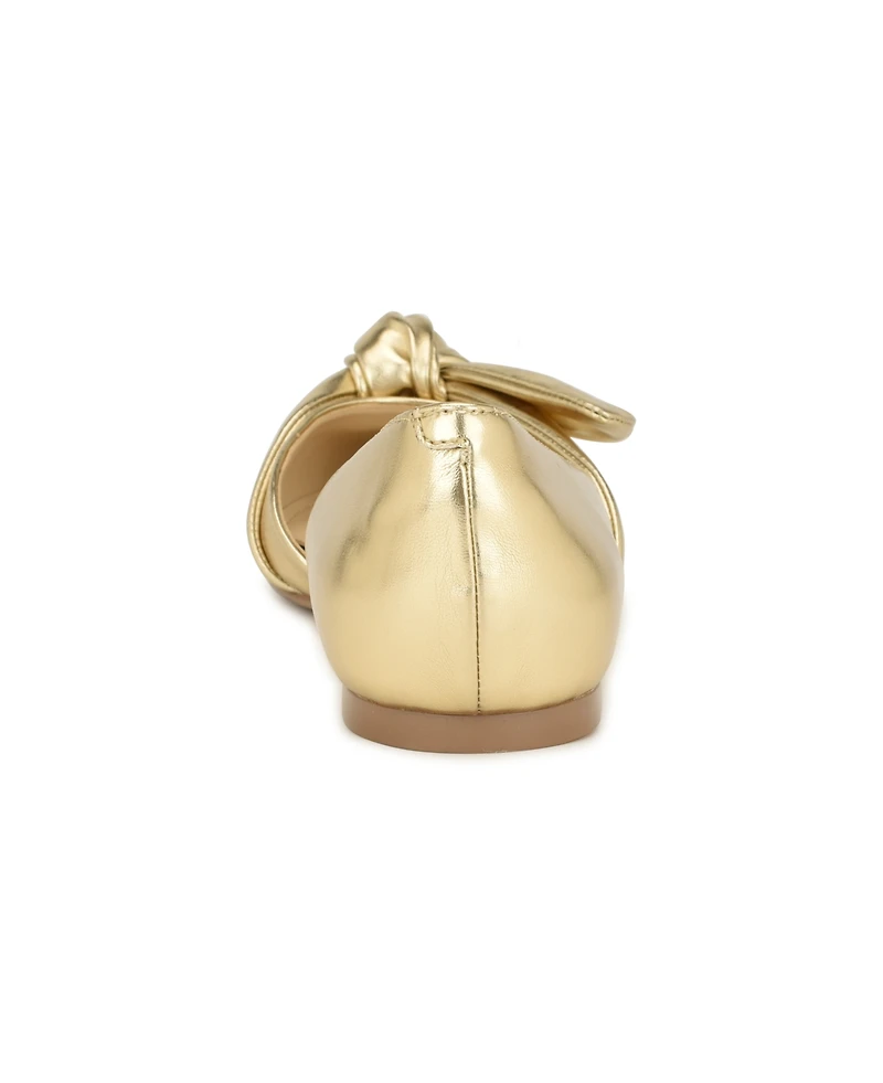 Nine West Women's Bannie D'orsay Pointy Toe Dress Flats