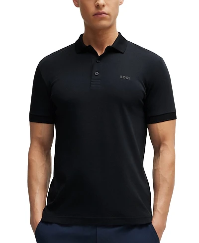 Boss by Hugo Boss Men's Contrast Trim Slim-Fit Polo