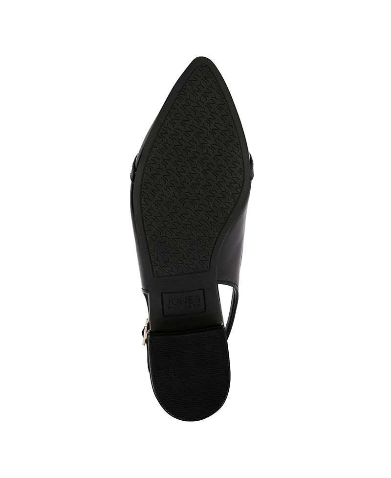 Jones New York Women's Quaden Pointed Toe Slingback Flats