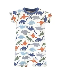 Touched by Nature Baby Boys Natural Cotton Jumpsuits