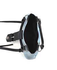 Like Dreams Denim Plush Y2K Top Handle Crossbody Bag