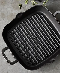 GreenPan X Bobby Flay Cast Iron 11" Square Grill Pan