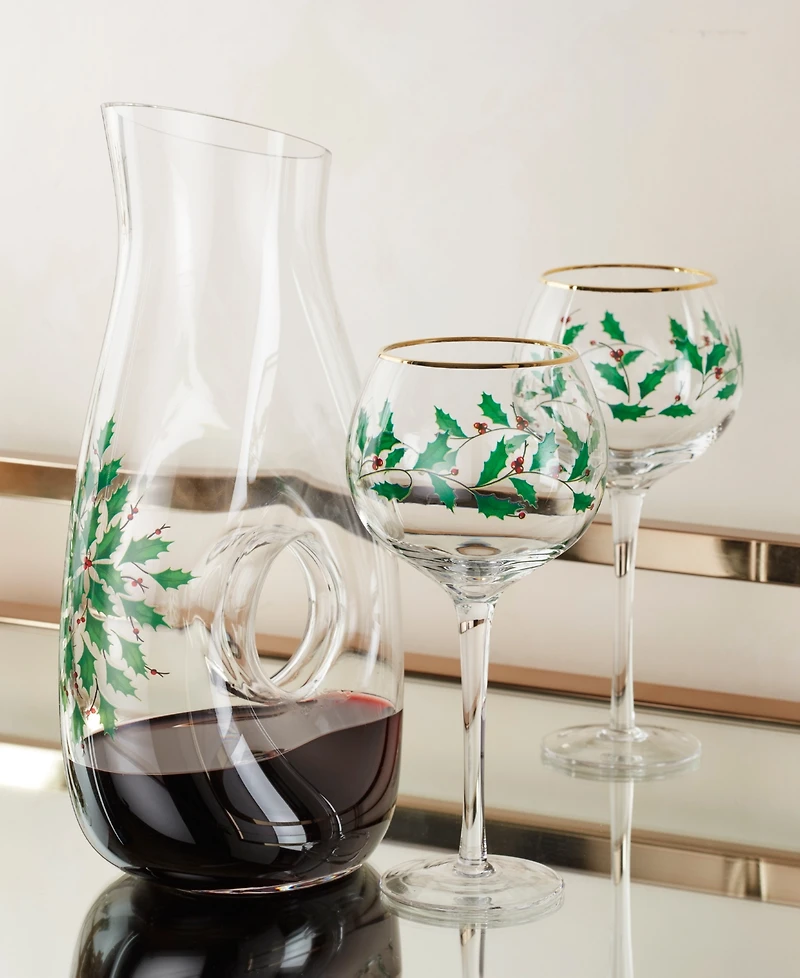 Lenox Holiday Pierced Decanter